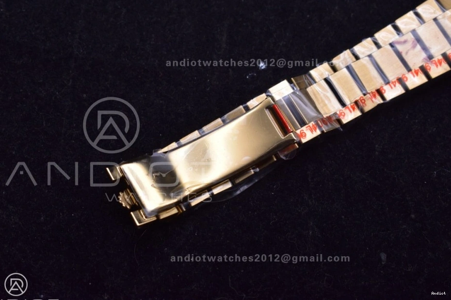 Edition Steel 36 Dial DayDate Roman Weight) with Bracelet Markers YG Best V5 President Silver vr3255 (Gain on QF 904L 0521